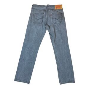 Levi's 501 Straight Gray Jeans Men's 31x29 (Tag 32x30) XX Mark Denim Button Fly